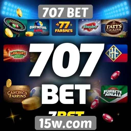 Opções de jogos disponíveis na plataforma 707 BET